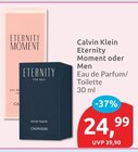 Eternity Moment oder Men im budni Prospekt Eternity Moment oder Men von Calvin Klein im aktuellen budni Prospekt für 24,99 €