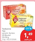 Tee bei budni im Prospekt  für 1,49 €