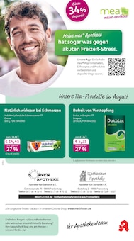 Aktueller mea - meine apotheke Prospekt "Unsere August-Angebote" für Frankenberg (Sachsen) Aktueller mea - meine apotheke Prospekt für Frankenberg (Sachsen) mit Seiten