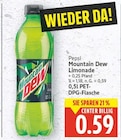 Mountain Dew Limonade von Pepsi im aktuellen E center Prospekt