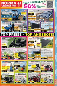 Rasenmäher im aktuellen Norma Prospekt (Mannheim) Rasenmäher im Norma Prospekt "Mehr fürs Geld" mit 19 Seiten (Mannheim)