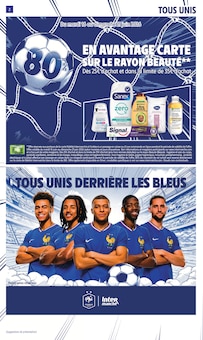 Catalogue Intermarché Contact de la semaine "Intermarché" avec 2 pages, valide du 16/06/2026 au 28/06/2026 pour Saint-Amant-de-Boixe et alentours Prospectus Intermarché Contact de la semaine "Intermarché" avec 2 pages, valide du 16/06/2026 au 28/06/2026 pour Saint-Amant-de-Boixe et alentours