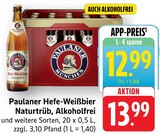 EDEKA - Hefe-Weißbier Naturtrüb, Alkoholfrei Angebot im Prospekt Hefe-Weißbier Naturtrüb, Alkoholfrei bei EDEKA im Prospekt "" für 12,99 €