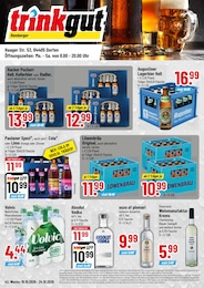 Discounter Prospekt von Trinkgut Haag Trinkgut Prospekt: "Aktuelle Angebote", 4 Seiten, 19.10.2026 - 24.10.2026