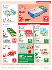 Promos Lait dans le catalogue "PETIT DÉJ & GOÛTER" de Auchan Supermarché Lait en promo dans le catalogue Auchan Supermarché à la page 13