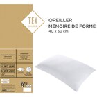 Oreiller "Mémoire de forme" - TEX HOME à 11,24 € dans le catalogue Carrefour Market