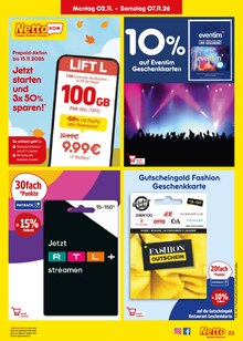 Gutscheine im aktuellen Netto Marken-Discount Prospekt (Nürnberg) Gutscheine im Netto Marken-Discount Prospekt "Aktuelle Angebote" mit 70 Seiten (Nürnberg)