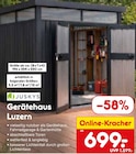 Aktuelles Gerätehaus Luzern Angebot bei Netto Marken-Discount in Bonn ab 699,00 €