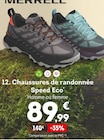 Chaussures de randonnée Speed Eco - MERRELL en promo chez Sport 2000 Chaussures de randonnée Speed Eco - MERRELL dans le catalogue Sport 2000