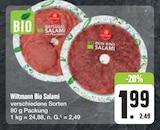 Bio Salami im Angebot bei E center in Chemnitz Bio Salami Angebote von Wiltmann bei E center Chemnitz für 1,99 €