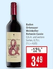 Rotwein Cuvée Angebote von Baden Ortenauer Weinkeller bei Marktkauf Konstanz für 3,49 €