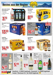 Saft im aktuellen Trinkgut Prospekt (Ingolstadt) Saft im Trinkgut Prospekt "Aktuelle Angebote" mit 4 Seiten (Ingolstadt)