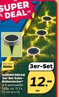 3er-Set Solar-Bodenstecker von GARDEN DREAM im aktuellen Netto mit dem Scottie Prospekt für 12,00 €