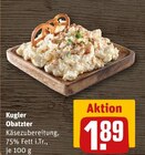 Obatzter im Angebot bei REWE in Bietigheim-Bissingen Obatzter Angebote von Kugler bei REWE Bietigheim-Bissingen für 1,89 €