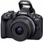 Canon EOS R100 Kit + RF-S 18-45mm IS STM Systemkamera Angebote von Canon bei MediaMarkt Saturn Königswinter für 36,99 €