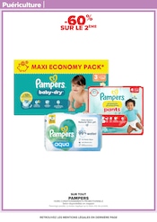 Promos Pampers dans le catalogue "PÂQUES POUR TOUS LES GOÛTS" de Carrefour Pampers en promo dans le catalogue Carrefour à la page 90