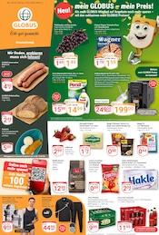 Aktueller GLOBUS Supermarkt Prospekt in Wendeburg und Umgebung, "Aktuelle Angebote" mit 28 Seiten, 09.03.2026 - 14.03.2026