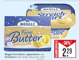 Feine Butter, Joghurtbutter oder Streichzart Angebote von Meggle bei Marktkauf Nürtingen für 2,29 €