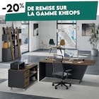 Promo Gamme de mobilier Kheops à 699,00 € dans le catalogue Bureau Vallée à La Rochelle