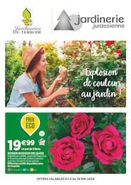 Prospectus Jardineries du terroir à Trouhans: "Explosion de couleurs au jardin !", 8} pages, 06/05/2024 - 19/05/2024