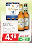 0.0 Pils Angebote von Bitburger bei Getränkeland Rostock für 4,49 €