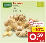Bio Ingwer Angebote von BioBio bei Netto Marken-Discount Aachen für 0,59 €