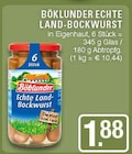 EDEKA Haltern am See - Echte Land-Bockwurst Angebot im Prospekt Echte Land-Bockwurst bei EDEKA im Haltern am See Prospekt für 1,88 €