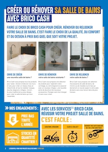 Prospectus Brico Cash en cours, "PROJET REPENSONS VOTRE SALLE DE BAINS SANS VOUS RUINER", page 2 sur 28