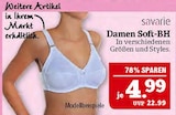 Damen Soft-BH im Angebot bei Marktkauf in Coburg Damen Soft-BH Angebote von savarie bei Marktkauf Coburg für 4,99 €