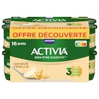 Activia "Offre Découverte" - DANONE - Carrefour Activia "Offre Découverte" - DANONE à 5,45 € dans le catalogue Carrefour