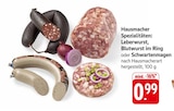 Leberwurst im Angebot bei EDEKA in Nürtingen Leberwurst Angebote bei EDEKA Nürtingen für 0,99 €