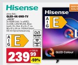 QLED-4K-UHD-TV 43E7Q im Angebot bei E center in Schwäbisch Gmünd QLED-4K-UHD-TV 43E7Q Angebote von Hisense bei E center Schwäbisch Gmünd für 239,99 €