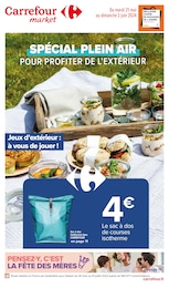 Prospectus Supermarchés de Carrefour Market à Saint-Aubin-des-Coudrais: "Spécial plein air", 18 pages, 21/05/2024 - 02/06/2024