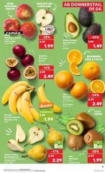 Bananen im Kaufland Prospekt "Aktuelle Angebote" mit 58 Seiten (Frankfurt (Main))