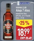 Añejo 7 Años Angebote von Havana Club bei ALDI Nord Bremerhaven für 18,99 €