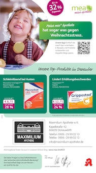 Aktueller mea - meine apotheke Prospekt "Unsere Dezember-Angebote" Seite 1 von 4 Seiten