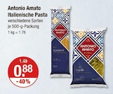 Italienische Pasta von Antonio Amato im aktuellen V-Markt Prospekt für 0,88 €