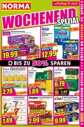 Norma Spuelmaschinen Tabs im Prospekt 