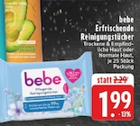 Reinigungstücher Angebote von bebe bei E center Ahaus für 1,99 €