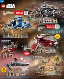 Lego Star Wars im aktuellen Smyths Toys Prospekt (Leipzig) Lego Star Wars im Smyths Toys Prospekt "Spielzeug Katalog" mit 340 Seiten (Leipzig)