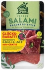 Vegane Salami Baguette-Style im Angebot bei nahkauf in Darmstadt Vegane Salami Baguette-Style Angebote von Billie Green bei nahkauf Darmstadt für 1,29 €