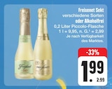 Aktuelles Sekt verschiedene Sorten oder Alkoholfrei Angebot bei E center in Fürth ab 1,99 €