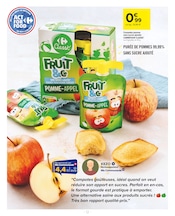 Promos Compote dans le catalogue "GOÛTEZ-MOI ÇA !" de Carrefour à la page 12