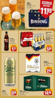Bitburger im aktuellen REWE Prospekt (Gießen) Bitburger im REWE Prospekt "Dein Markt" mit 26 Seiten (Gießen)