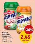 Pure Fresh Kaugummi von Mentos im aktuellen Penny Prospekt
