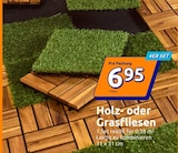 Holz- oder Grasfliesen Angebote bei Action Bad Oeynhausen für 6,95 €