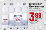 Mineralwasser im Angebot bei Trinkgut in Mainz Mineralwasser Angebote von Gerolsteiner bei Trinkgut Mainz für 3,99 €