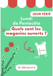 Catalogue Autres Magasins Magazine en cours à Étupes et alentours, Lundi de Pentecôte : Quels sont les magasins ouverts ?, 1 page, 06/06/2025 - 10/06/2025
