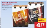 Schwarzbier oder Kellerbier von Köstritzer im aktuellen Netto Marken-Discount Prospekt für 4,79 €