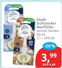 Duftstecker Nachfüller von Glade im aktuellen budni Prospekt